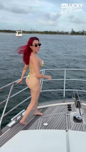 Redhead Zoey Di Giacomo Is All Set To Give A Blowjob