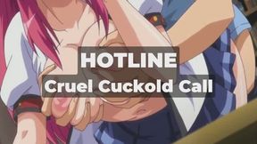 HOTLIINE - My Cruel Cuckold Call to You - I tease and humiliate you on the phone, then FaceTime you while a bigger cock fucks me senseless