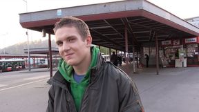 Loud Moans Echo as He Gets Fucked Sideways by the Mirror - XXX Gay