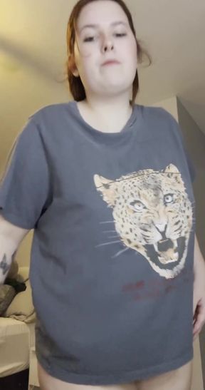 Cheetah print t-shirt