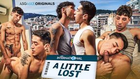 ”ASGMAX - Lost in Barcelona - Hunk Tourist Johnny Hackson Gets Sweaty Bareback Ri”