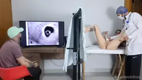 Cuckold takes wife to have an ultrasound!