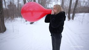 Irene two B2P in the winter park **4K**