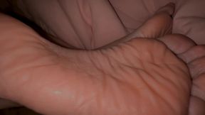 Very Sensetive Foot Massage of 18 Years Old Teen