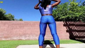 paris luv pissing tight spandex leggings