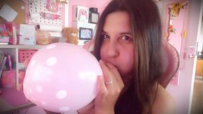 Puffy Cheeks Balloon Blowing - Bunny Looner [LOWRES]