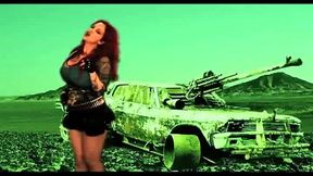 Sabrina Sabrok - The Blitzkrieg Bop (Official Video Clip) Rockstar largest Boobs