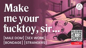 ASMR Audio Porn: Hired Male Dom Fucks His Submissive Female Client - BDSM &amp; Fingering - Erotic Audio Roleplay