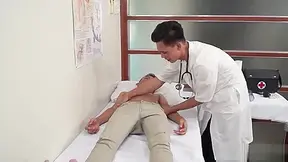 Smooth Asian Gets Dicksucked By His Doctor