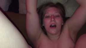 Blonde Amateur Enjoys Cumshot Pussy&#x270C;
