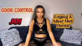 Goon Queen Control JOI - strict Edging & Mind Melt Denial with strap-on tease (No Nude Femdom)