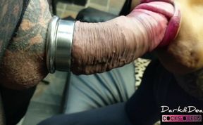 The cock-eating Latina Queen &quot;Dark Dea&quot; in (Blowjob domination)