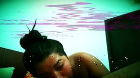 WARNING! Viewer discretion WATCH HER BLOW LUNCH ALL OVER ME...