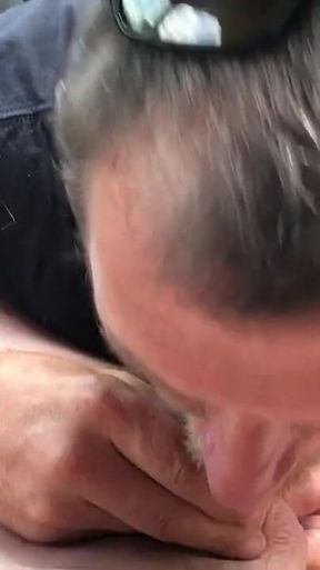 Extreme Car Fuck with Hairy Stepdaddy