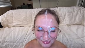 4'_10 Cutie Bunny Fae Gets Her Face Covered In Cum