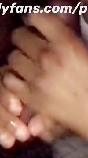 Light Skin 20 Year Old Thottie Blowjob