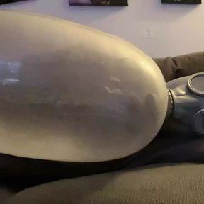 BHDL - N.V.A. GASMASK BREATHPLAY - BIG LATEXCOMDOM BREATHPLAY PART 1 -