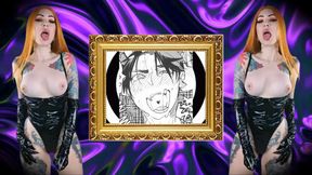 Stupid male ahegao goon-clown - porn addict , gooner, gooning