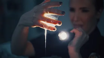 Cop Raids Alien Futa House Turning Babes into Big Cock Shemales