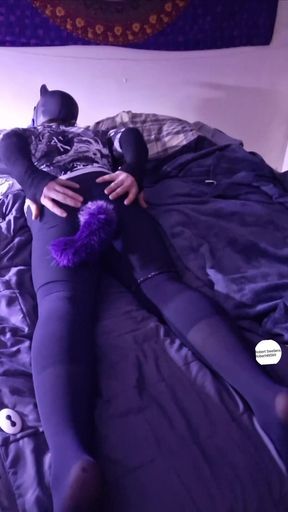 Puppy Socks Tail Plug Hood Nipple Clamps Teasing Ass