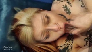Lesbian Tickling, Spanking and LezDom Mistress Strap-on Fuck with Divine Eve