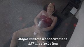 Wonder womans Magic control Pantyhose Masturbation ENF 2