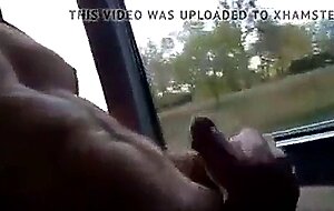 Masturbation on bus