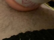Je me masturbe dans mes deux petits masturbateur rose