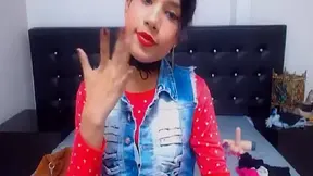Pretty Tranny Dildo Plays Her Tight Ass
