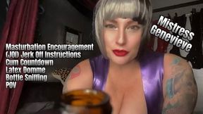 JOI and masturbation encouragement for bottle sniffers