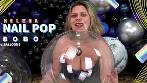 Helena's Transparent Delight Nail Pop Bobo Balloons - 4K