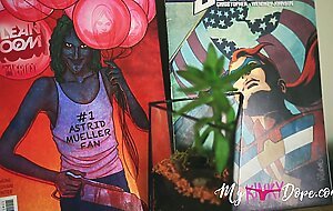 Comics Girl Riding Dildo (MyKinkyDope)