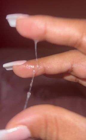 What a nice come I gave myself this afternoon while masturbating