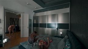 S5E4 BTS Pt2: Fanta Sie &amp_ Mr. Cat Raw Sex &mdash_ Kisscat Crashes the Steamy Set!