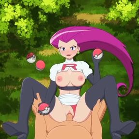 (POV) Jessie Anal Fucked While Holding Poke Ball (Pokemon Cartoon Porn Animation) [sfan]