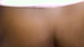 ”Heavy chocolate amateur booty ravaged by huge white shaft”