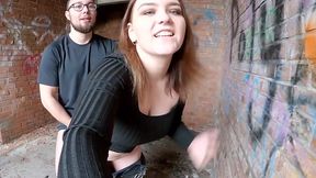 Old Acquaintances Get Nostalgic and Fuck in an Abandoned Building