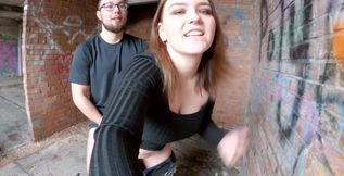 Old Acquaintances Get Nostalgic and Fuck in an Abandoned Building