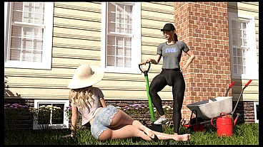 MILF Breeder [ FUTA NTR Hentai Game ] Ep.4 cheerleader glory hole deepthroat and rough creampie !