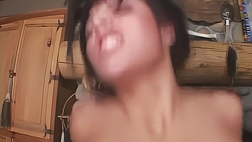 Lorena Sanchez Swallows Sascha Koch Facial Cumshot