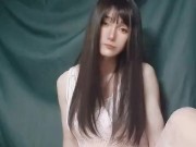 男の娘オナニ－Japanese crossdresser teasing