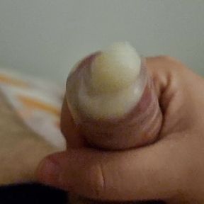 XS Penis huge Cumshot in condom