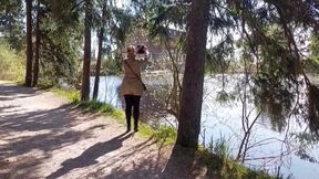 Blonde Mature Wife Enjoys Sex After Walk
