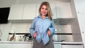 Are You Interested in Exploring My Belly Button up Close