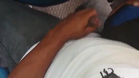 Chacal se pajea en autobus