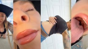 Busty Cowgirl Giantess swallows you whole