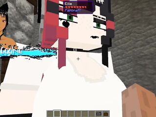 The Jenny mod Fapcraft Minecraft - Ellie being the true Punk gal we crave and watch her getting drilled