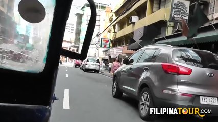KINKY wild FILIPINA gets bred doggystyle by STRANGER