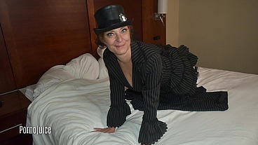 A proper Victorian blow job starring Angel Grave