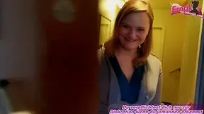 German chubby Chick next door cheats with neighboor